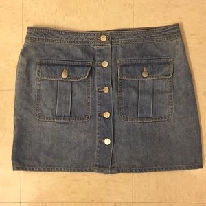 Forever 21 large denim skirt